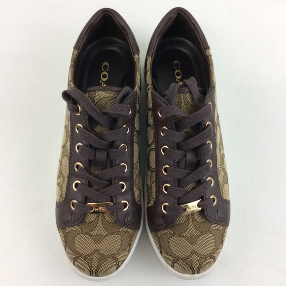 Coach Women’s Paddy Low Top Sneakers NOWT - Picture 2 of 4